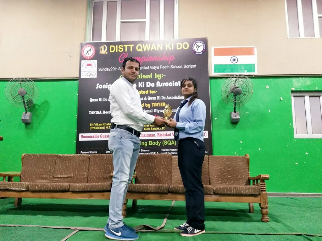 Qwan Ki Do Championship in Sonipat, Haryana on 29th april 2018